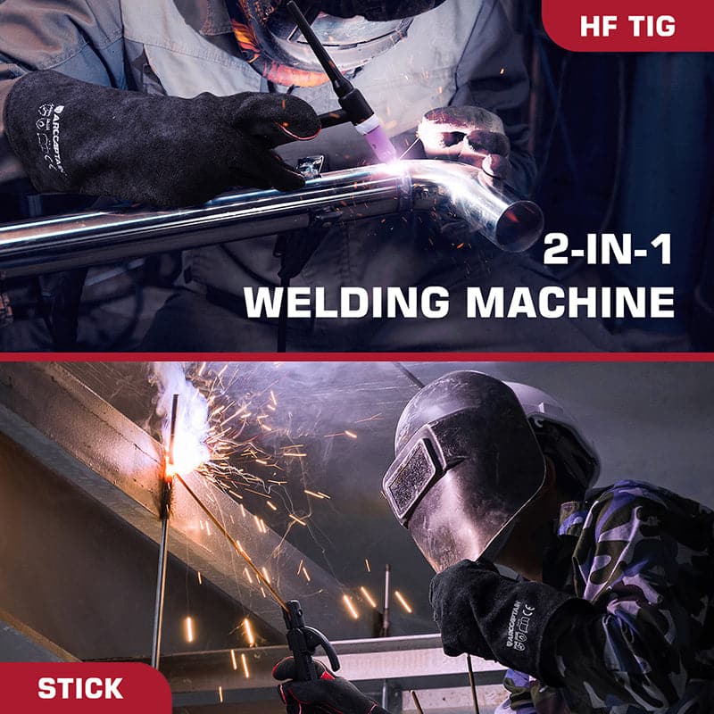Arccaptain TIG200 DC TIG Welder HF TIG/Stick Inverter Welder - Image 7