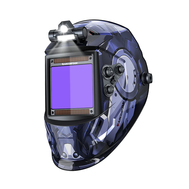 CozyCraft X200 Auto Dark True Color Welding Helmet with LED Light - Image 5