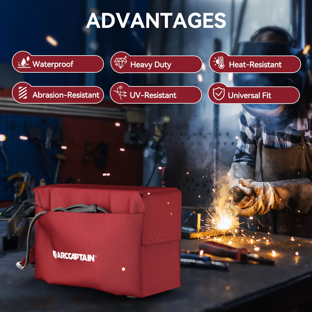 Arccaptain Fireproof Welding Machine Cover - Image 3