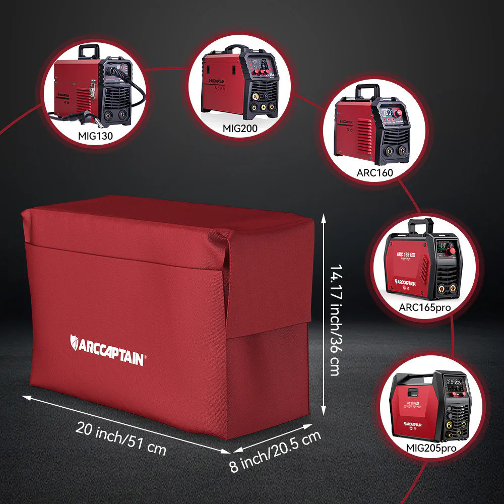 Arccaptain Fireproof Welding Machine Cover - Image 4