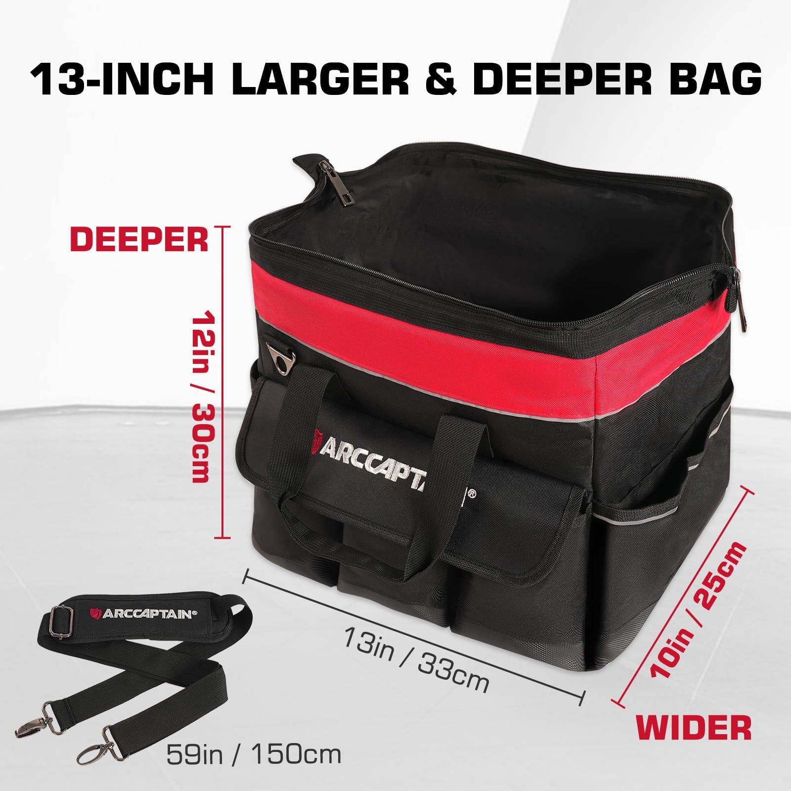 Arccaptain Welding Tool Bag For Electrician/ Welder - Image 3