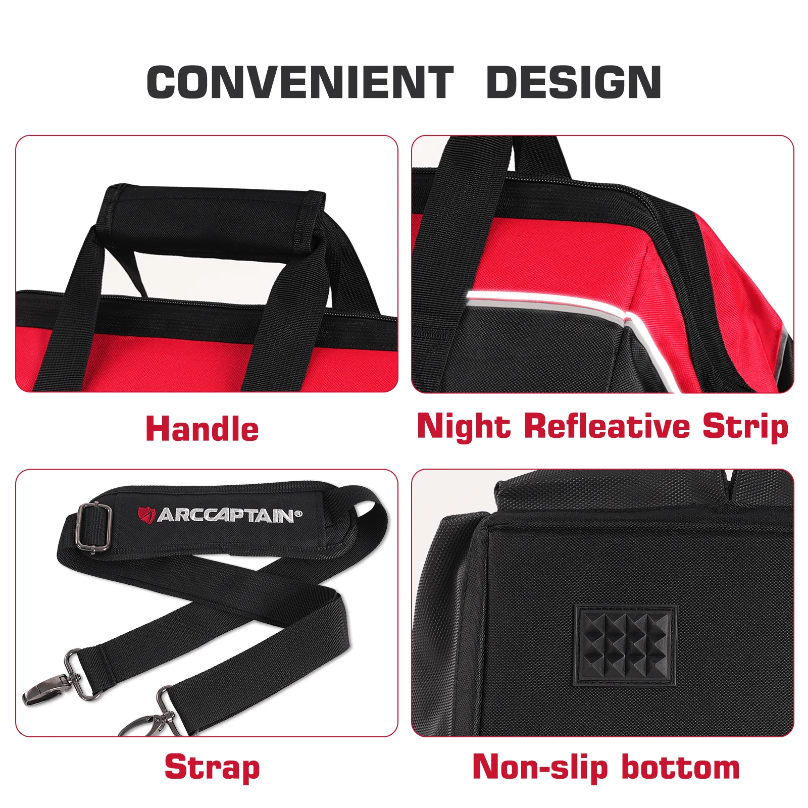 Arccaptain Welding Tool Bag For Electrician/ Welder - Image 8